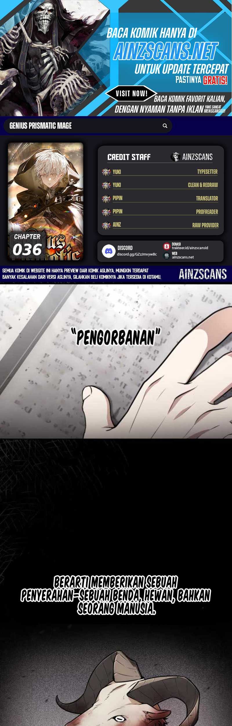 Komik Genius Prismatic Mage Chapter 36 gambar 1