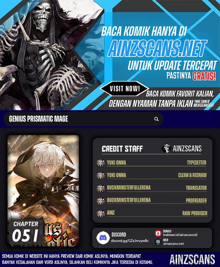 Komik Genius Prismatic Mage Chapter 51 gambar 1
