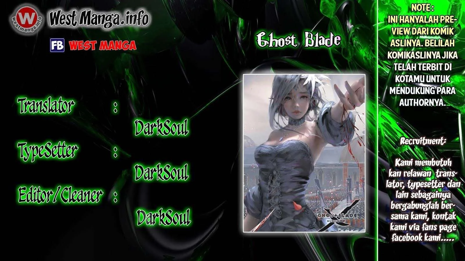 Komik Ghost Blade Chapter 3.1 gambar 1