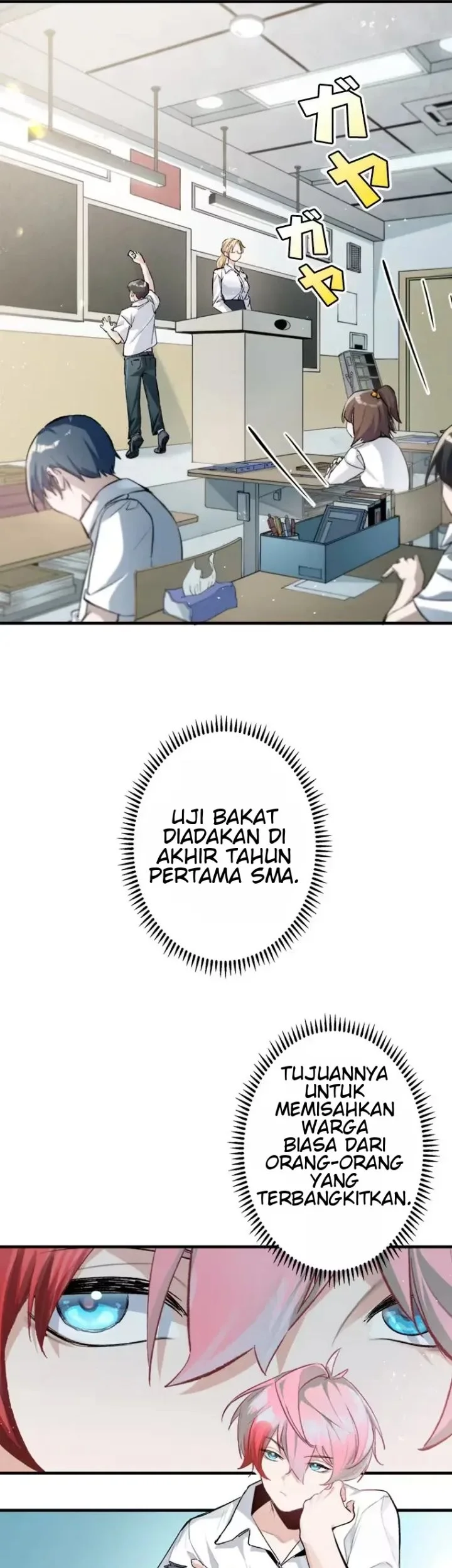 Manhua Giantess Buddy An Infinite Link With A World Destroying Beauty Chapter 2 gambar 2