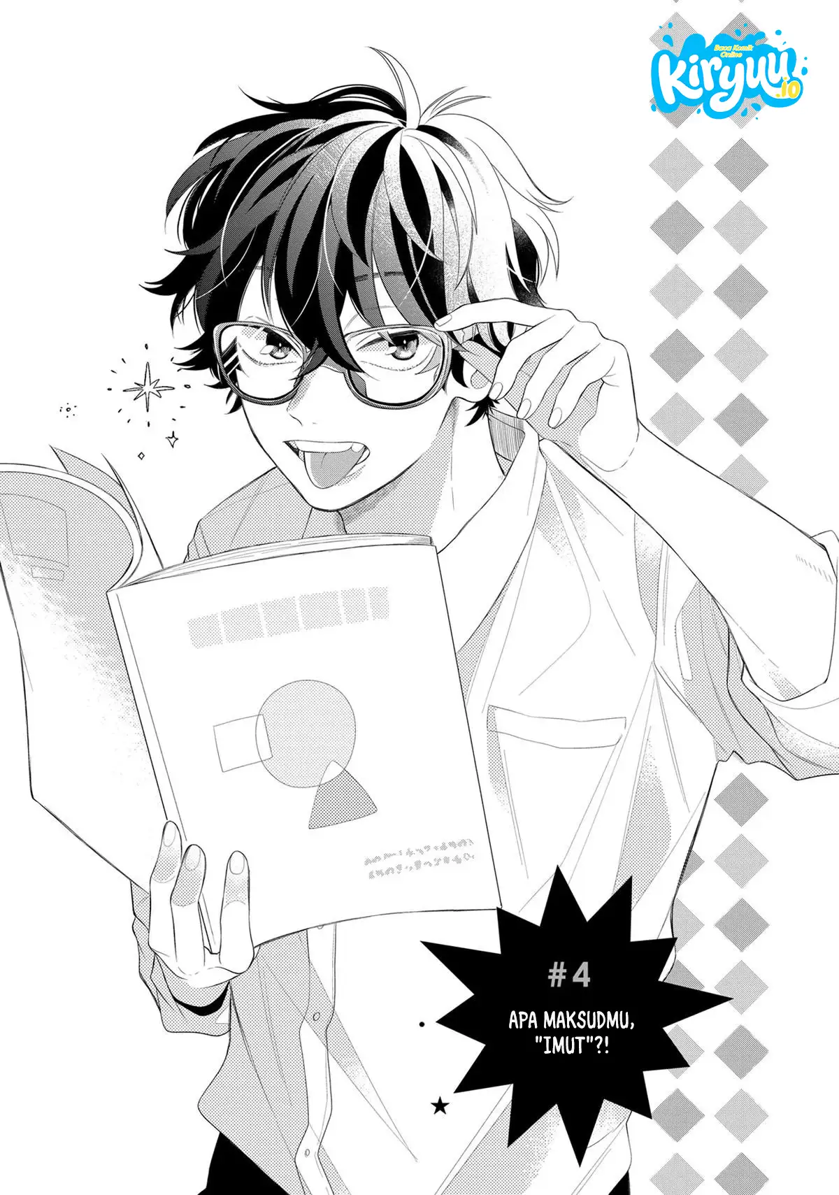Manga Glasses with a Chance of Delinquent Chapter 4 gambar 2