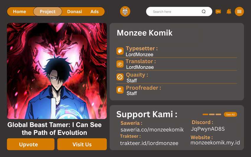 Komik Global Beast Tamer: I Can See the Path of Evolution Chapter 17 gambar 1