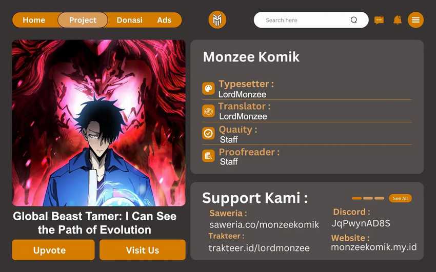 Komik Global Beast Tamer: I Can See the Path of Evolution Chapter 19 gambar 1
