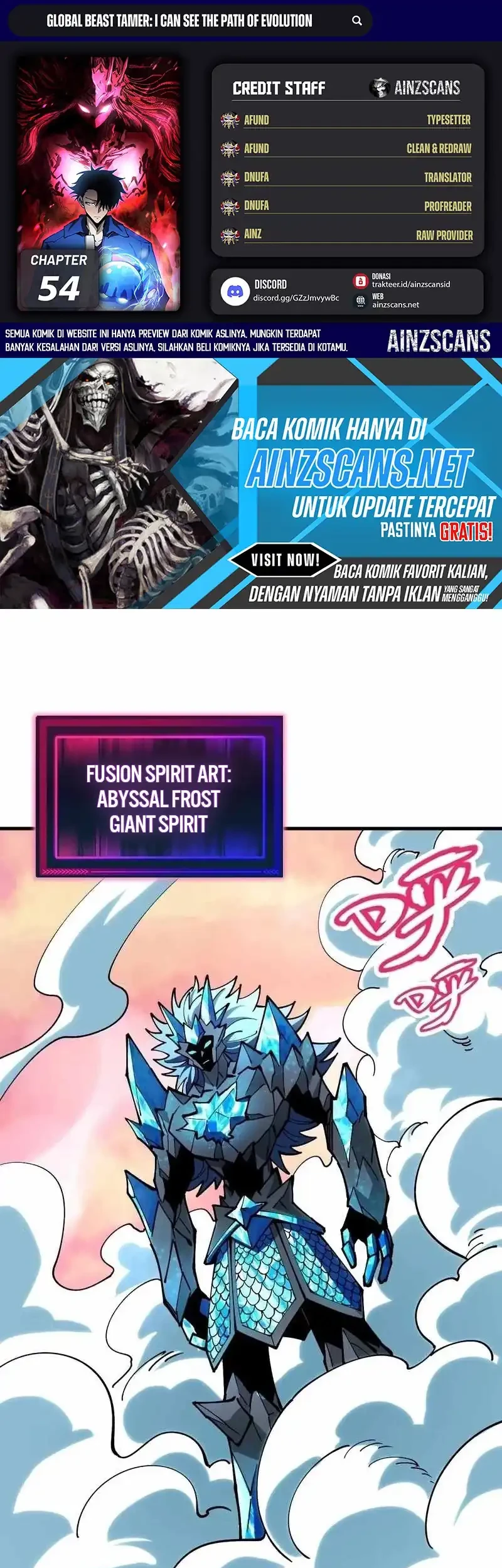 Manhua Global Beast Tamer: I Can See the Path of Evolution Chapter 54 gambar 2