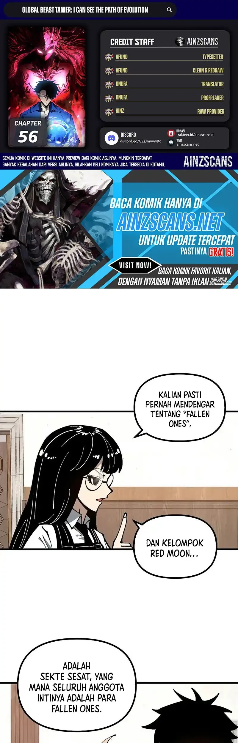 Manhua Global Beast Tamer: I Can See the Path of Evolution Chapter 56 gambar 2