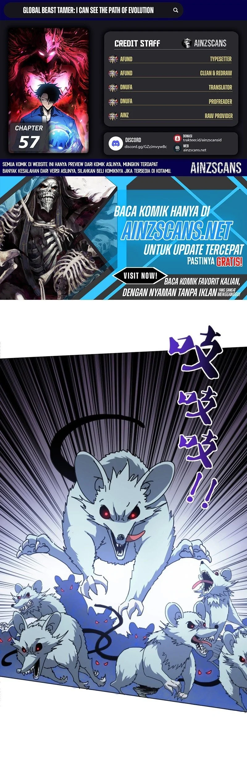Komik Global Beast Tamer: I Can See the Path of Evolution Chapter 57 gambar 1