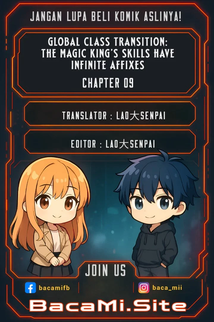 Komik Global Class Transition: The Magic King's Skills Have Infinite Affixes Chapter 9 gambar 1