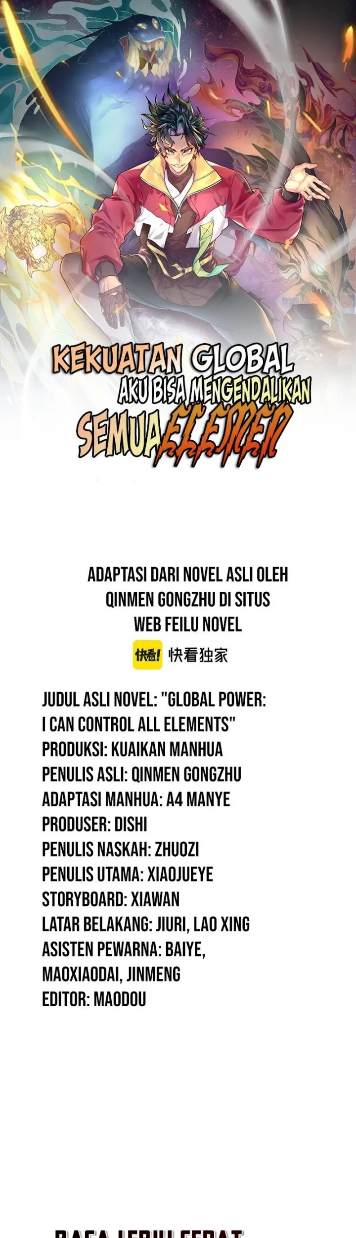 Manhua Global Power: I Can Control All The Elements Chapter 11 gambar 2