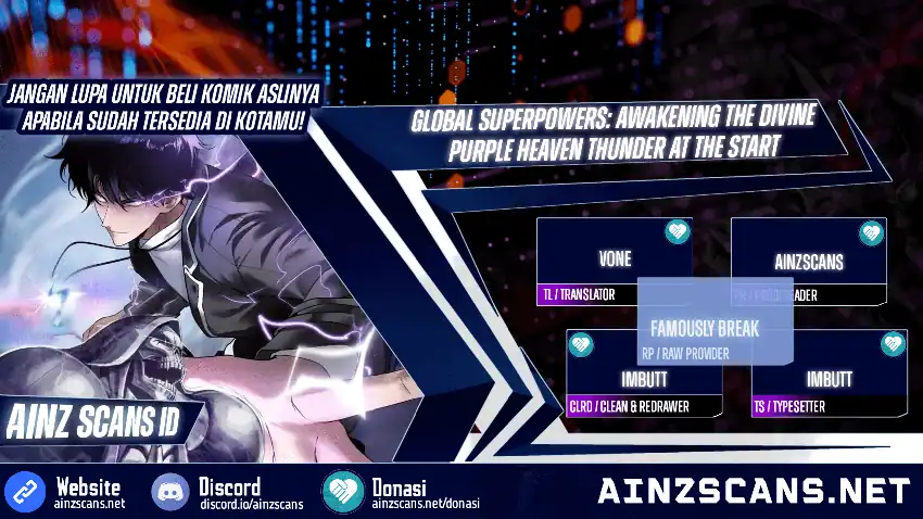 Komik Global Superpowers: Awakening the Zixiao Divine Thunder at the Beginning Chapter 23 gambar 1
