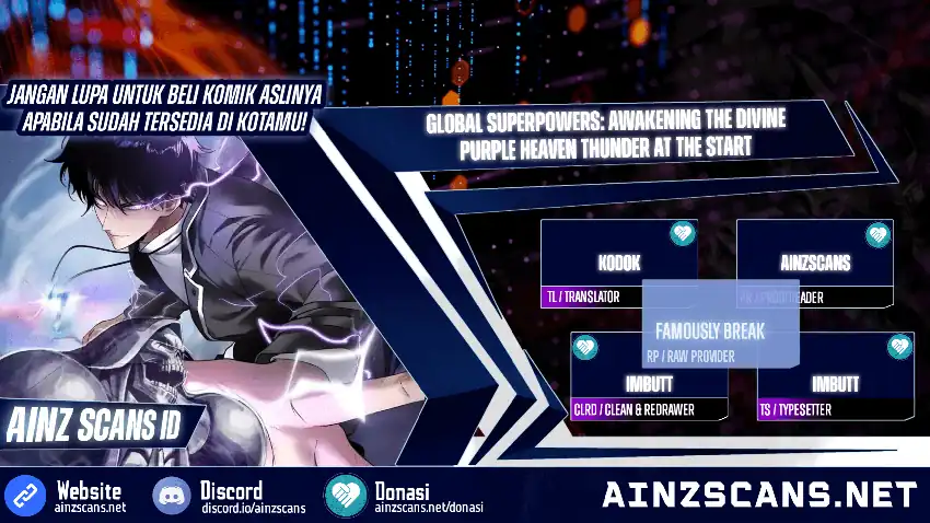 Komik Global Superpowers: Awakening the Zixiao Divine Thunder at the Beginning Chapter 32 gambar 1