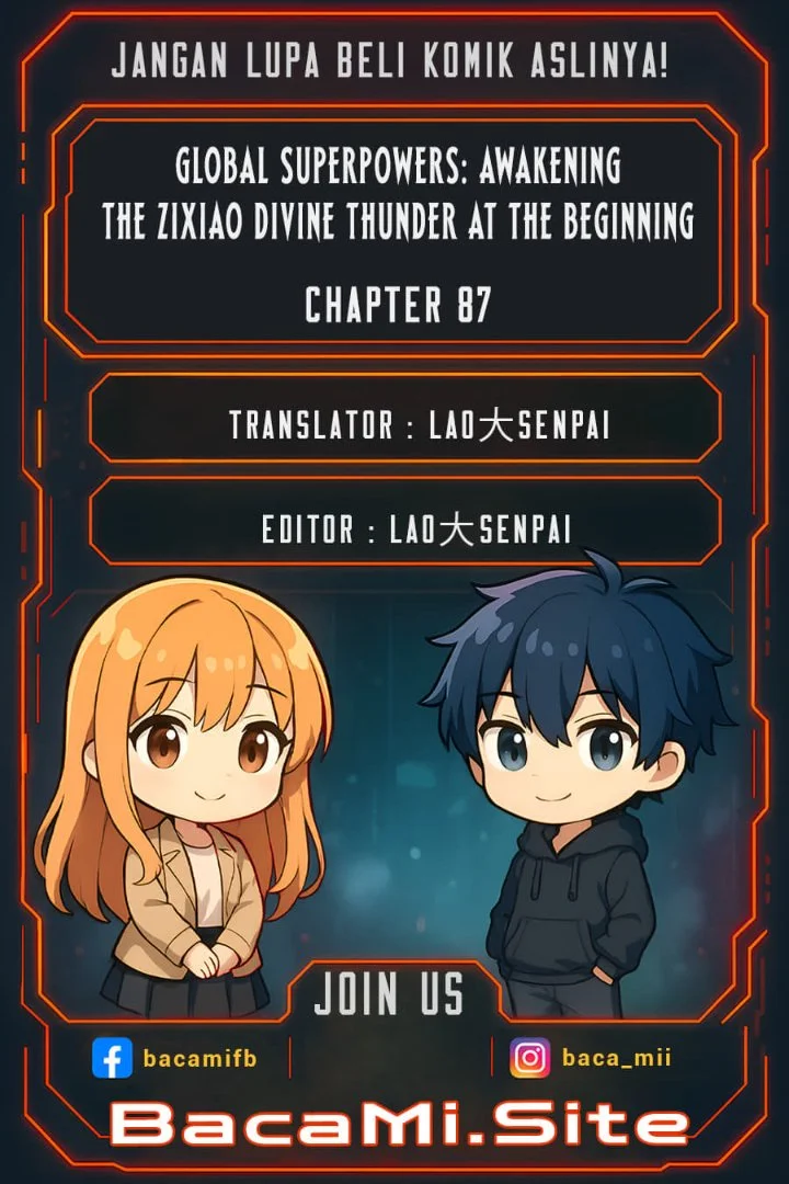 Komik Global Superpowers: Awakening the Zixiao Divine Thunder at the Beginning Chapter 87 gambar 1
