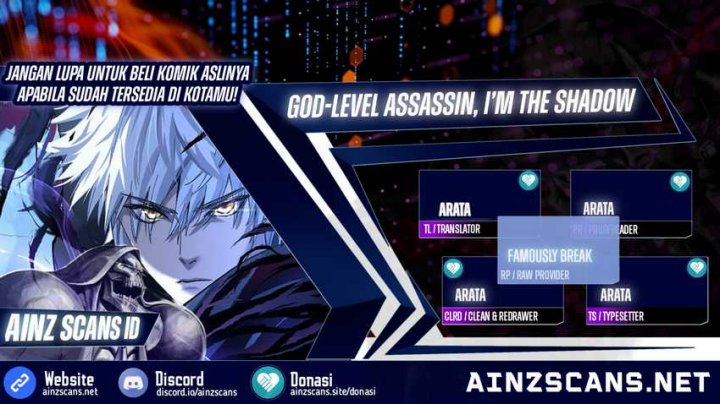 Komik God-level Assassin, I’m the Shadow Chapter 35 gambar 1