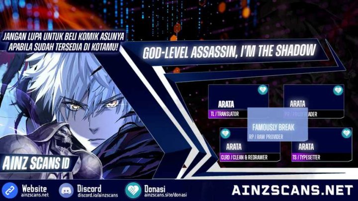 Komik God-level Assassin, I’m the Shadow Chapter 42 gambar 1