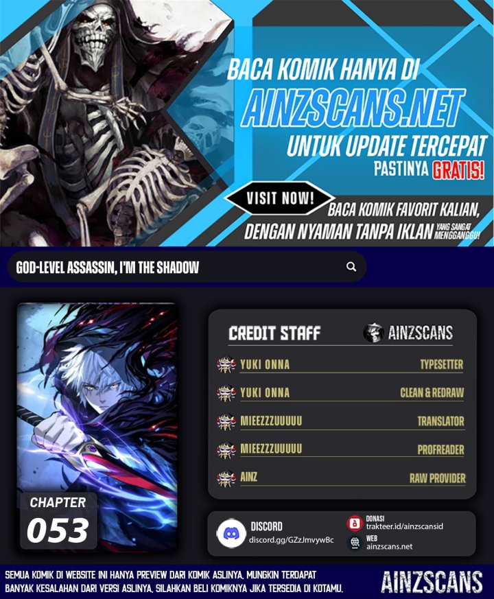 Komik God-level Assassin, I’m the Shadow Chapter 53 gambar 1