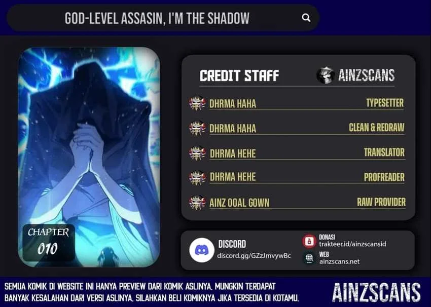 Komik God-level Assassin, I’m the Shadow Chapter 70 gambar 1
