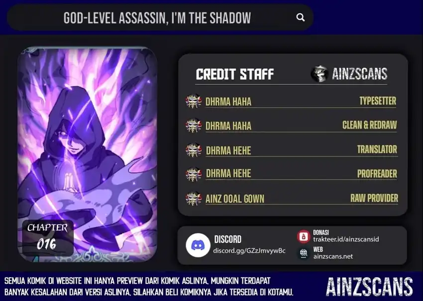 Komik God-level Assassin, I’m the Shadow Chapter 76 gambar 1