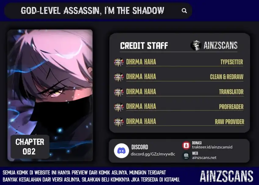 Komik God-level Assassin, I’m the Shadow Chapter 82 gambar 1