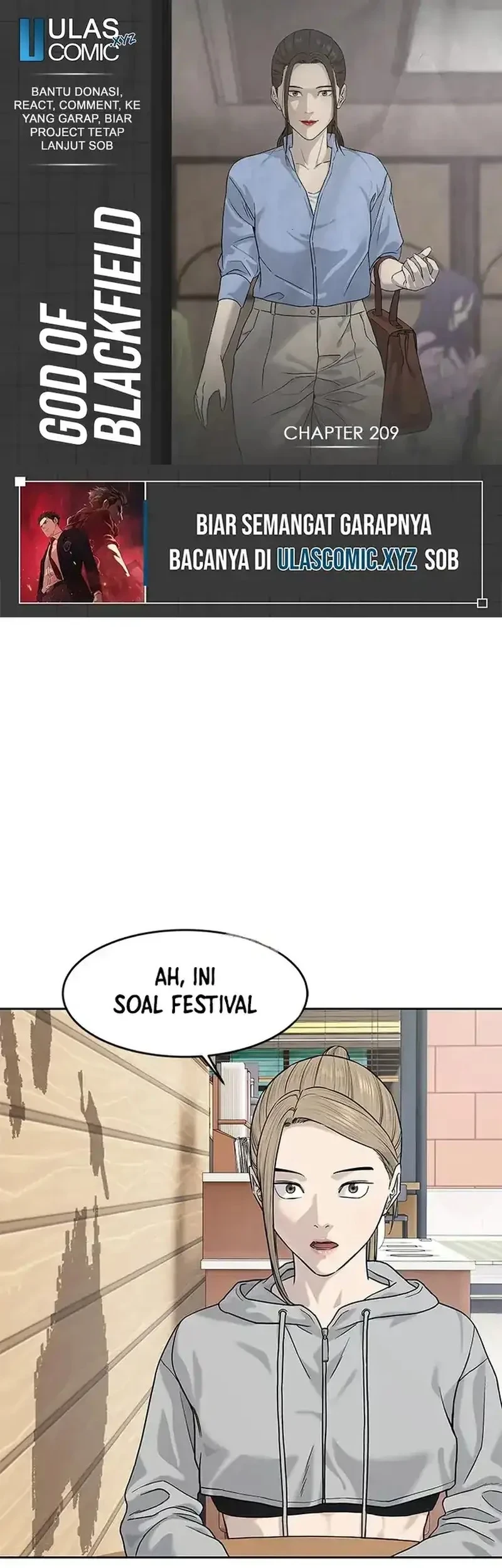 Komik God of Blackfield Chapter 209 gambar 1