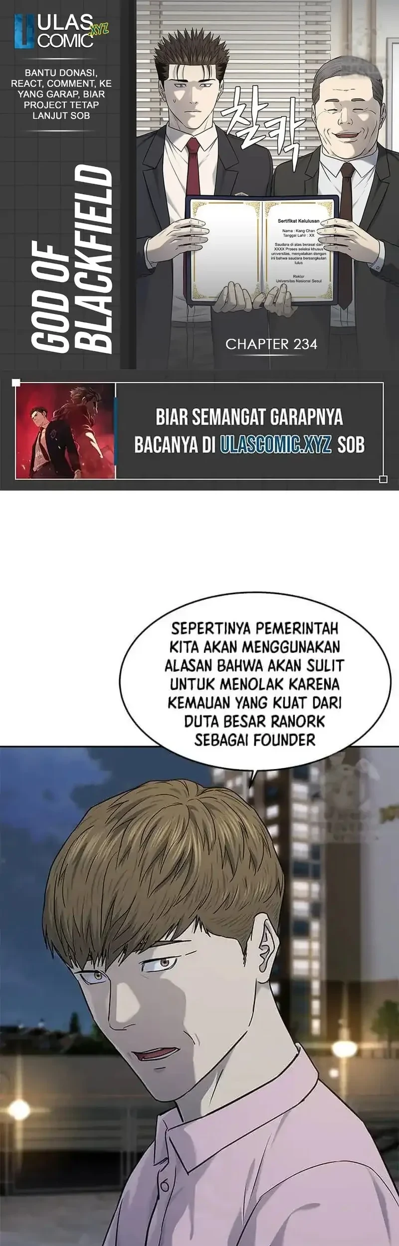 Komik God of Blackfield Chapter 234 gambar 1