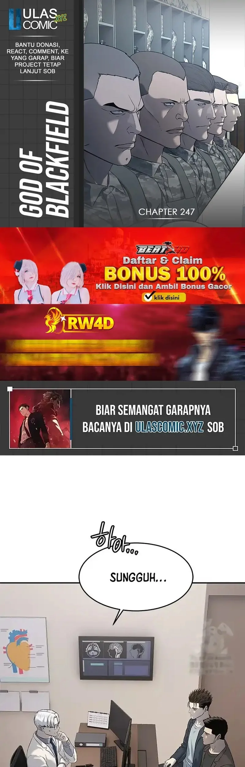 Komik God of Blackfield Chapter 247 gambar 1