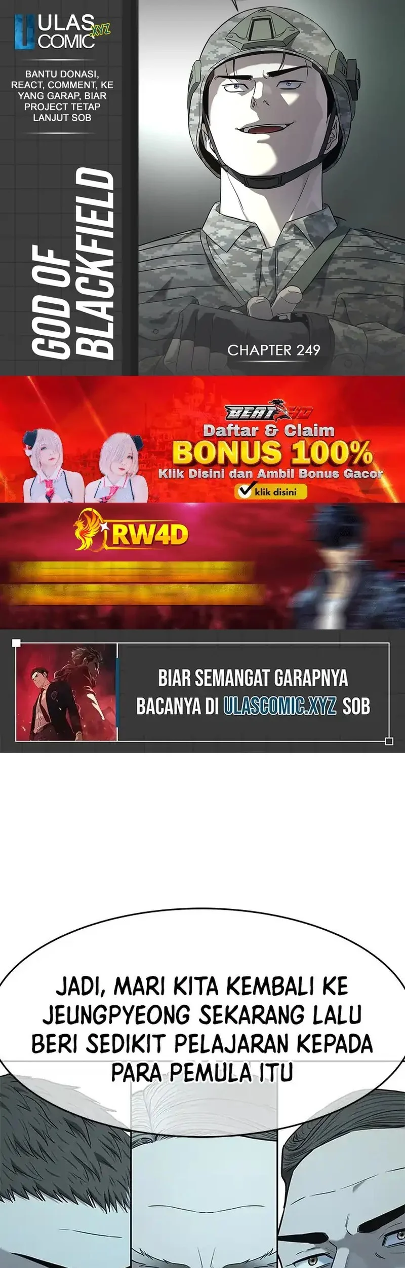 Komik God of Blackfield Chapter 249 gambar 1