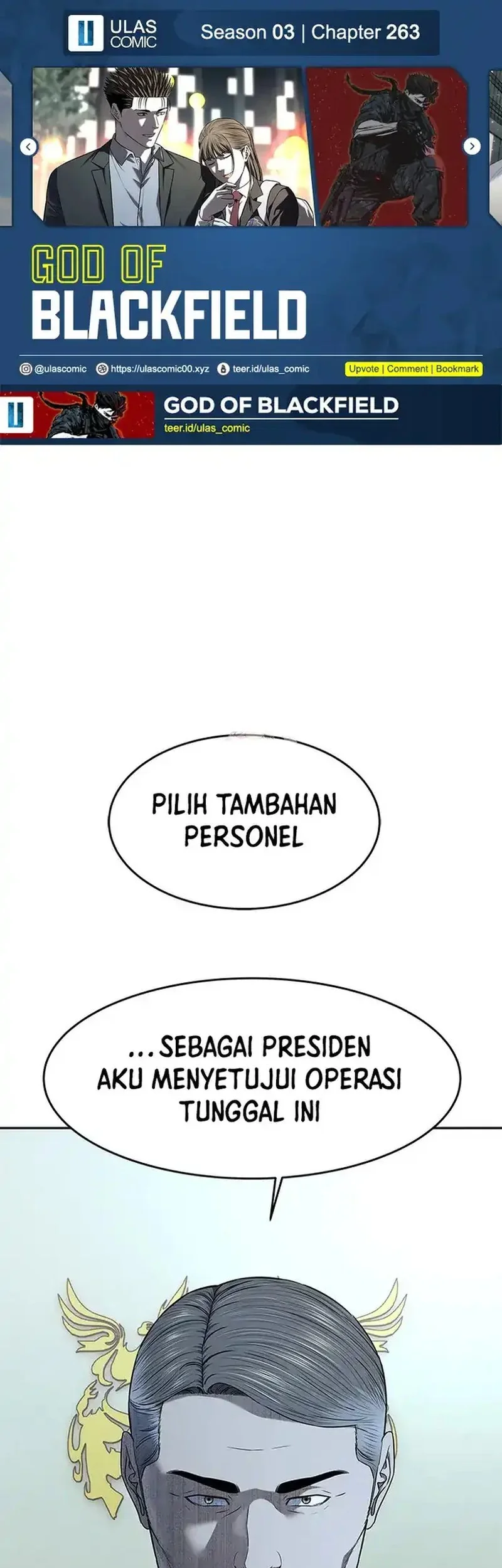 Komik God of Blackfield Chapter 263 gambar 1