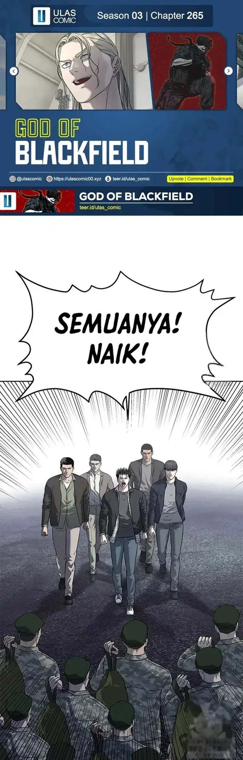 Komik God of Blackfield Chapter 265 gambar 1