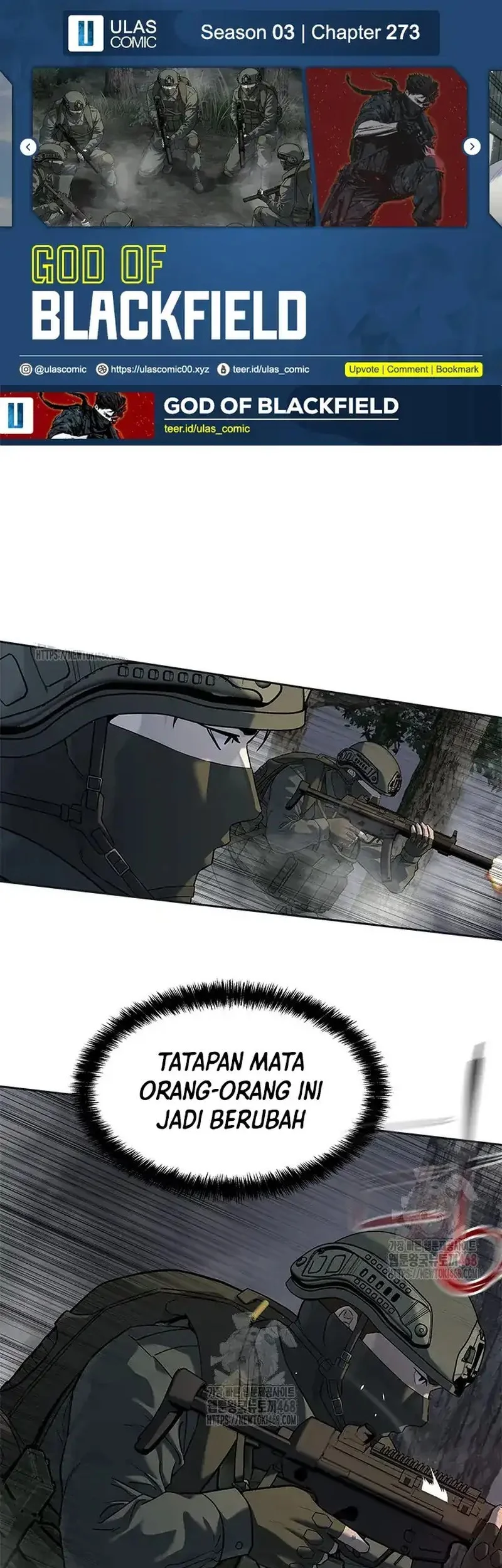 Komik God of Blackfield Chapter 273 gambar 1