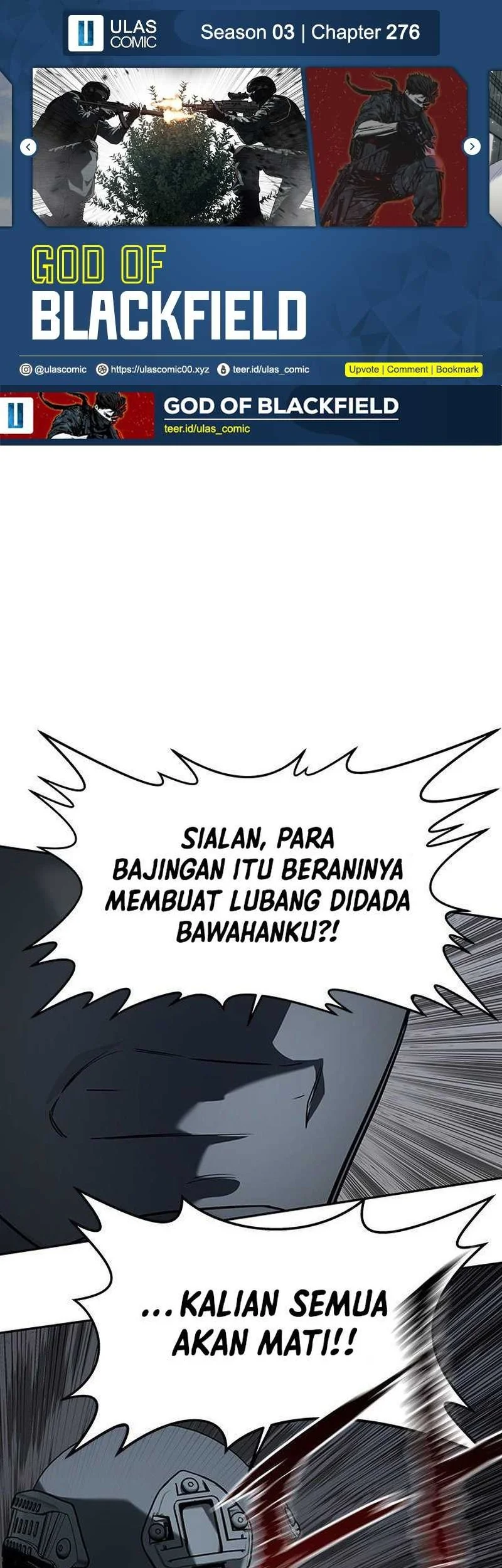 Komik God of Blackfield Chapter 276 gambar 1