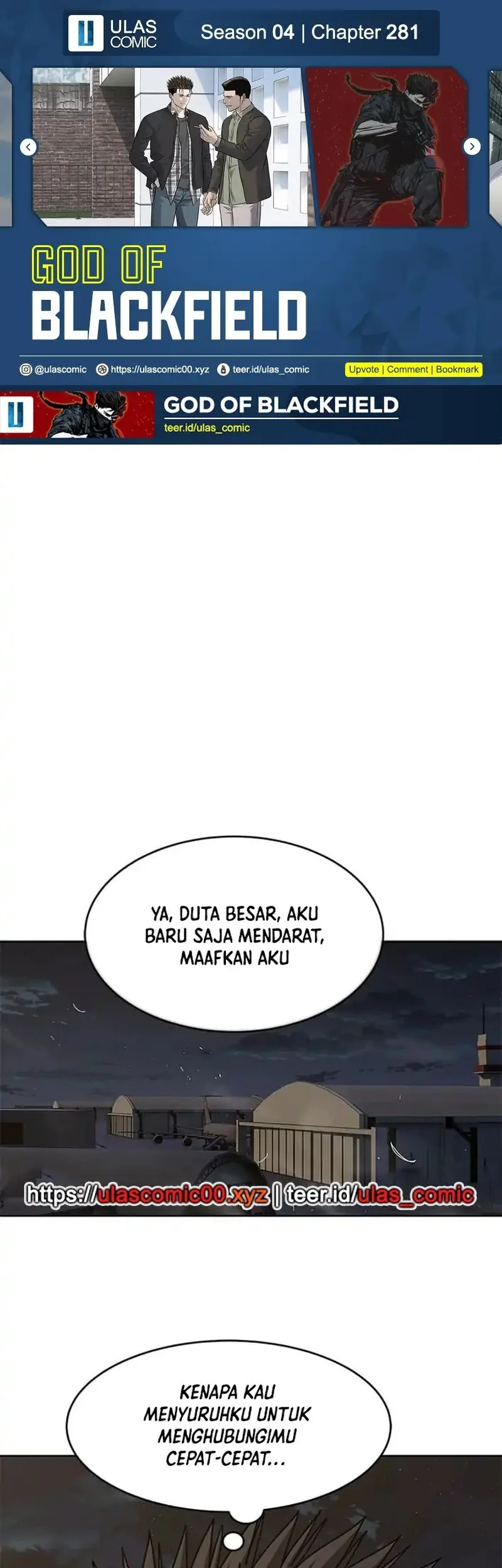 Komik God of Blackfield Chapter 282 gambar 1
