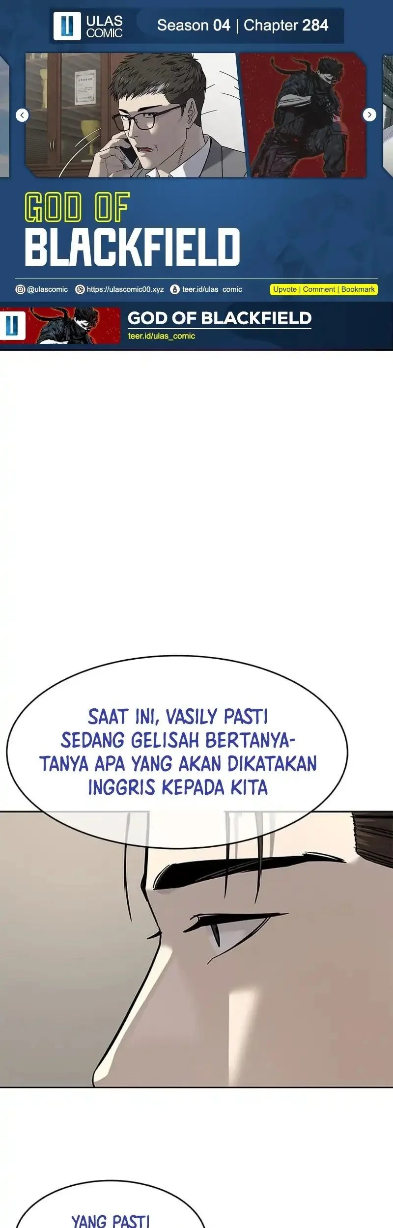 Komik God of Blackfield Chapter 284 gambar 1