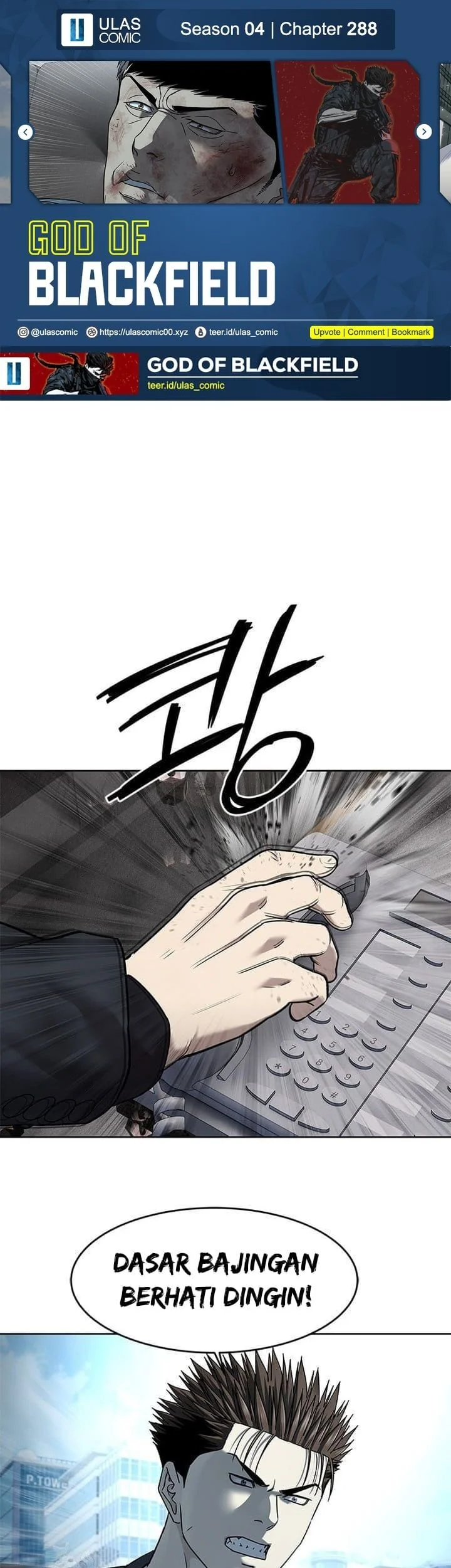 Komik God of Blackfield Chapter 288 gambar 1