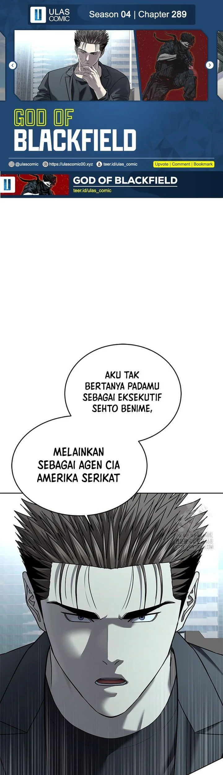 Komik God of Blackfield Chapter 289 gambar 1