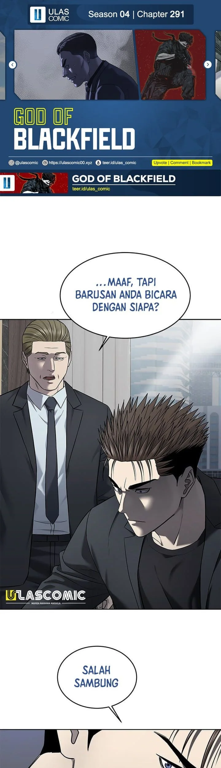 Komik God of Blackfield Chapter 291 gambar 1