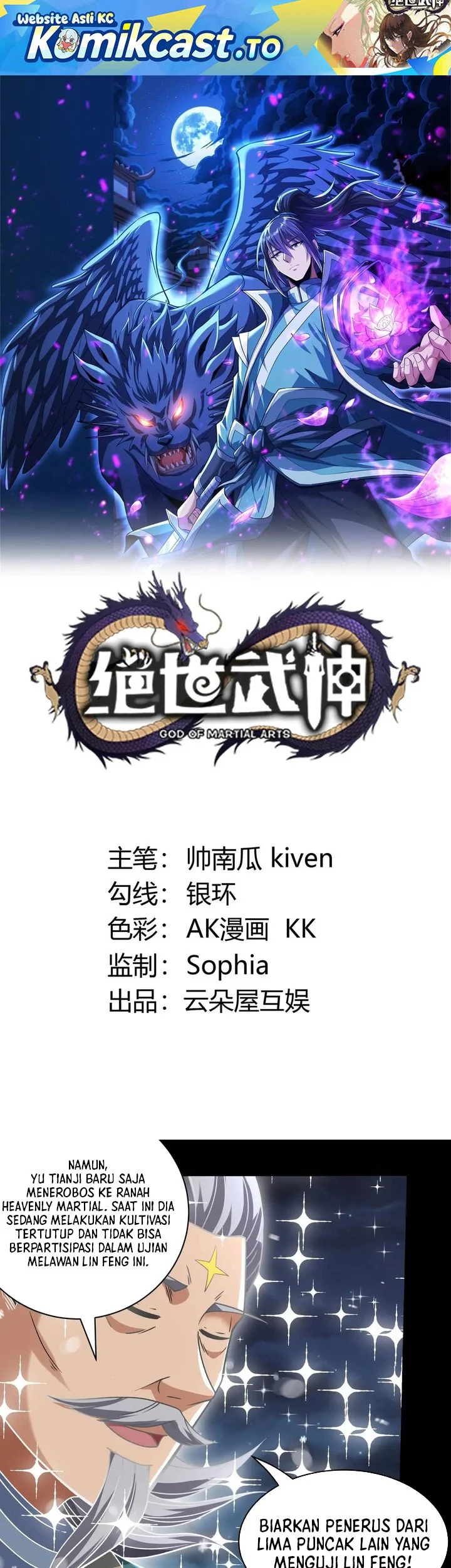 Komik God of Martial Arts Chapter 1008 gambar 1