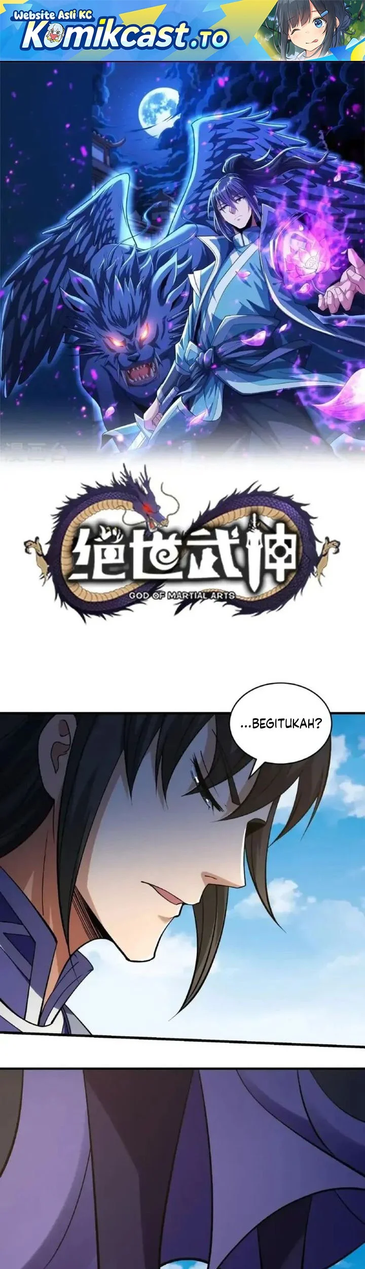 Komik God of Martial Arts Chapter 1027 gambar 1