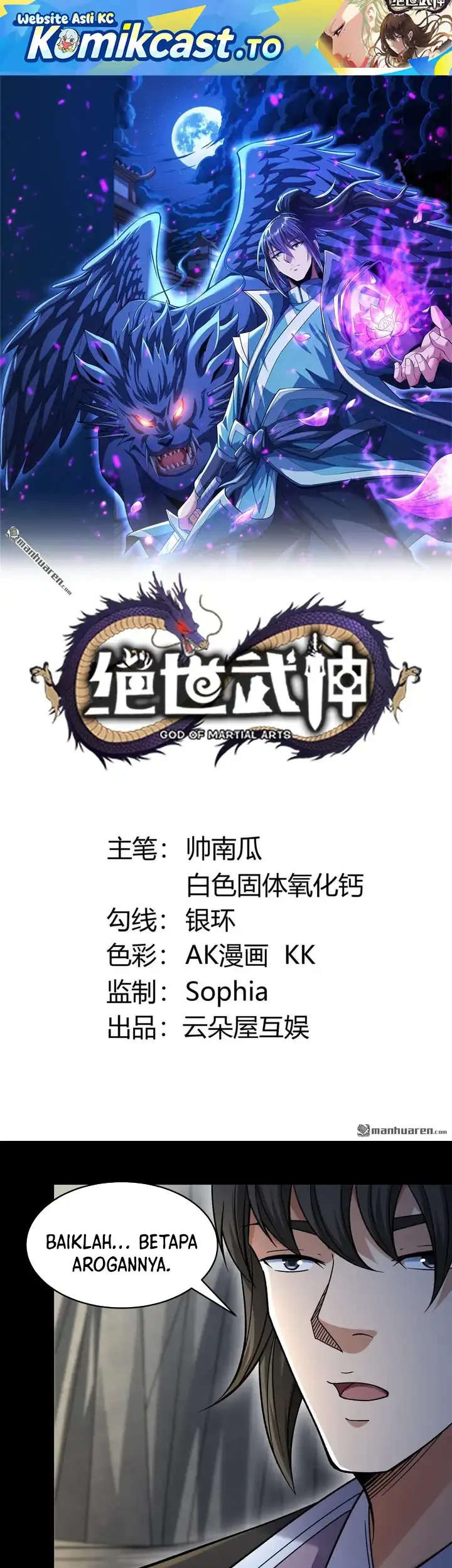 Manhua God of Martial Arts Chapter 1089 gambar 2