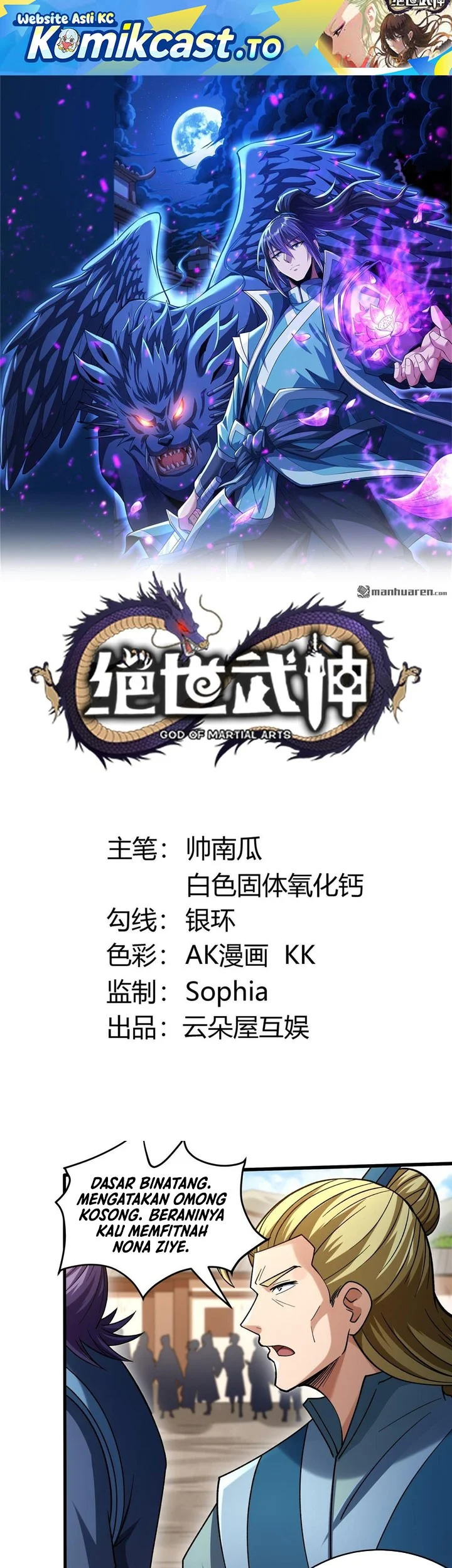 Manhua God of Martial Arts Chapter 1133 gambar 2