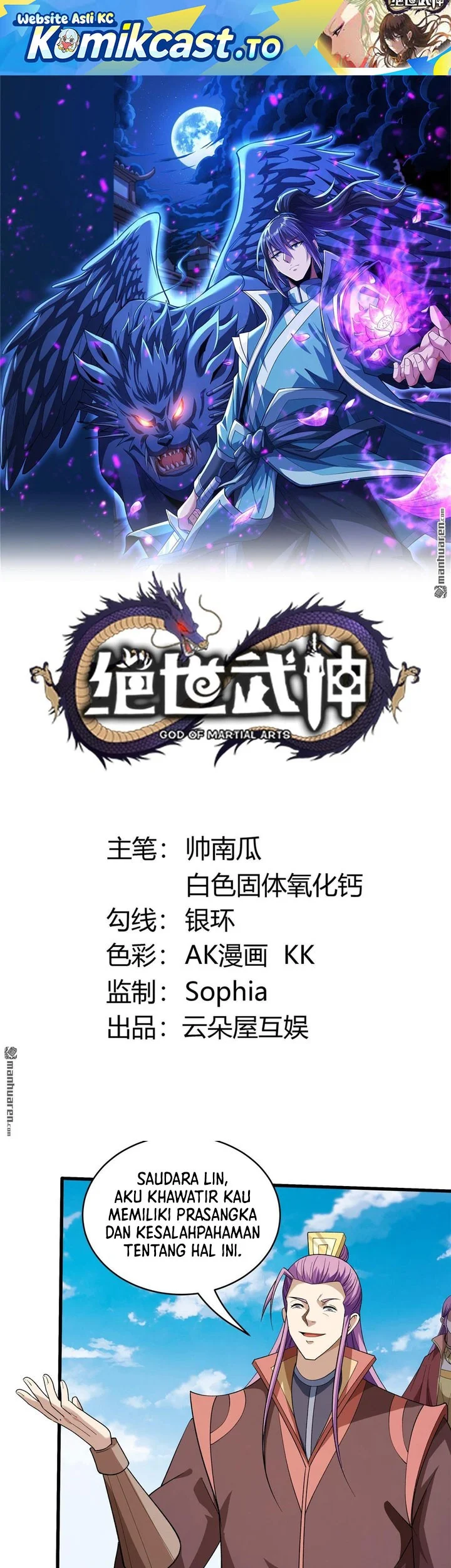 Manhua God of Martial Arts Chapter 1134 gambar 2