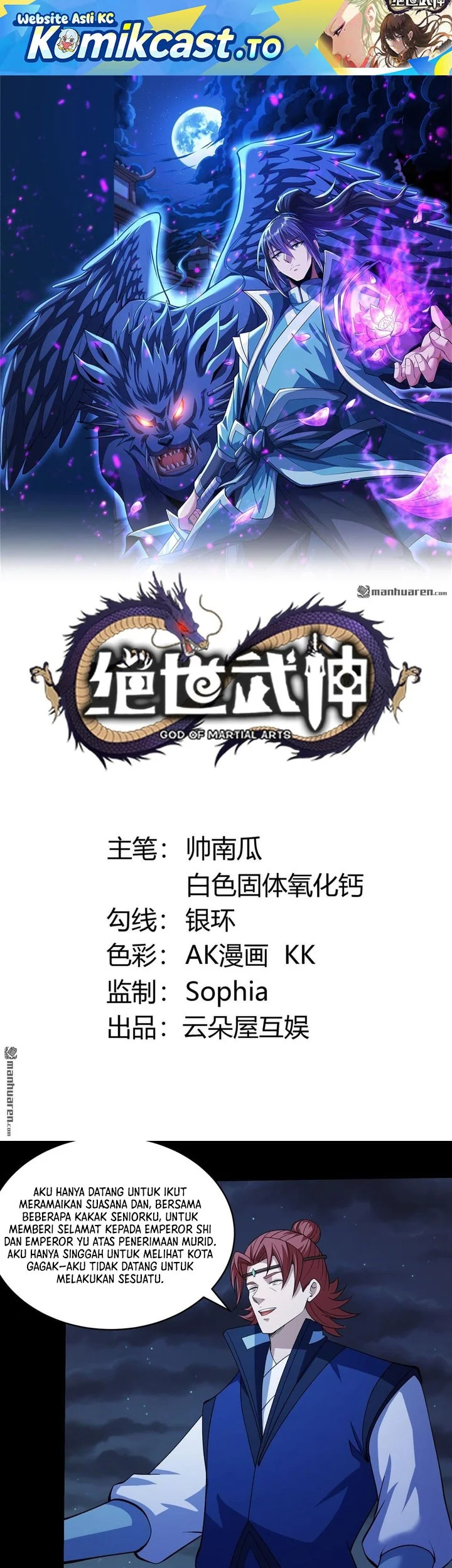 Manhua God of Martial Arts Chapter 1140 gambar 2