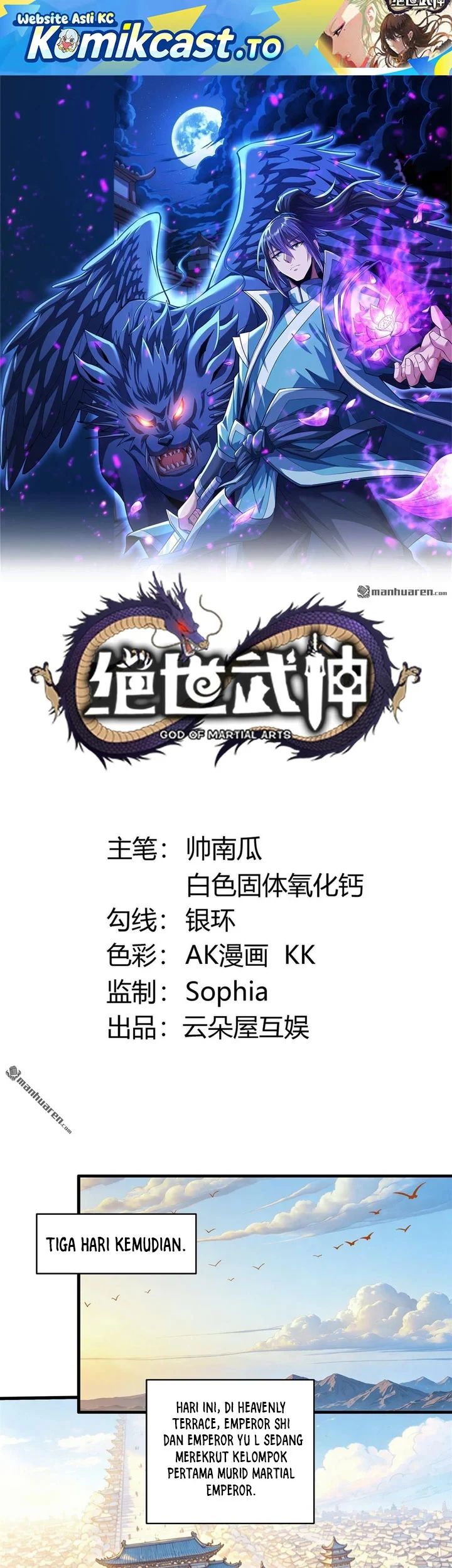 Manhua God of Martial Arts Chapter 1171 gambar 2