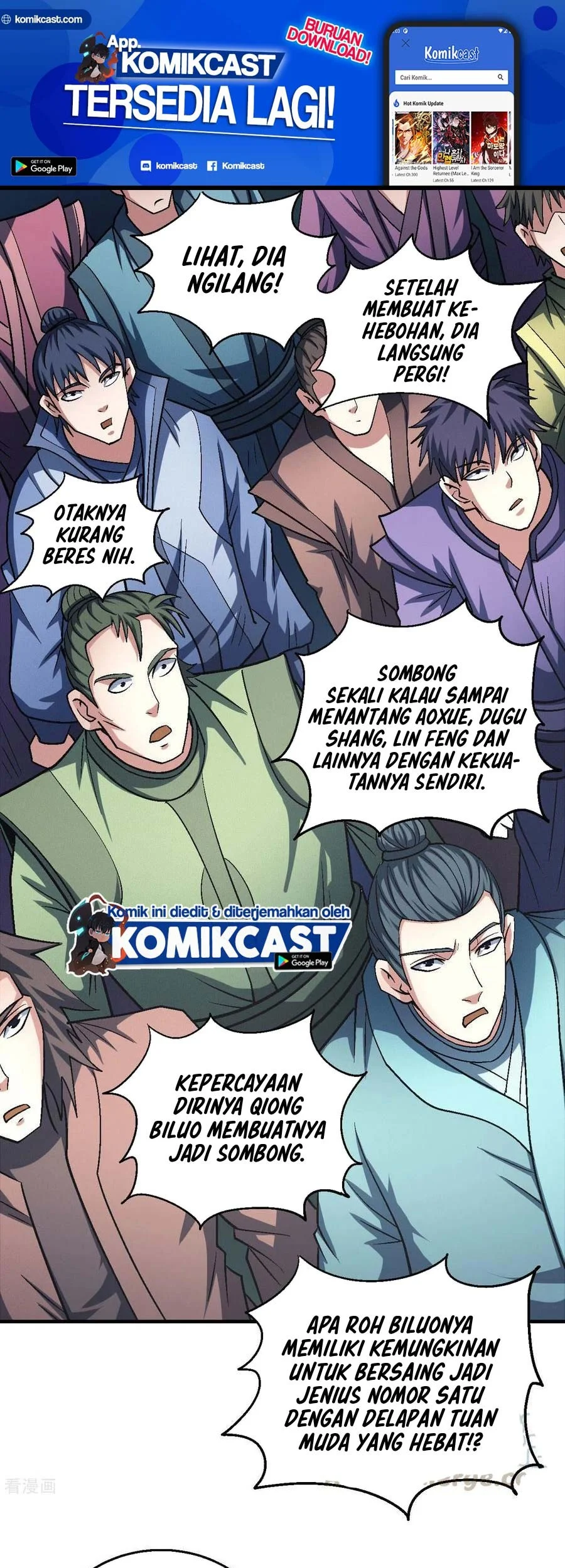 Manhua God of Martial Arts Chapter 413 gambar 2