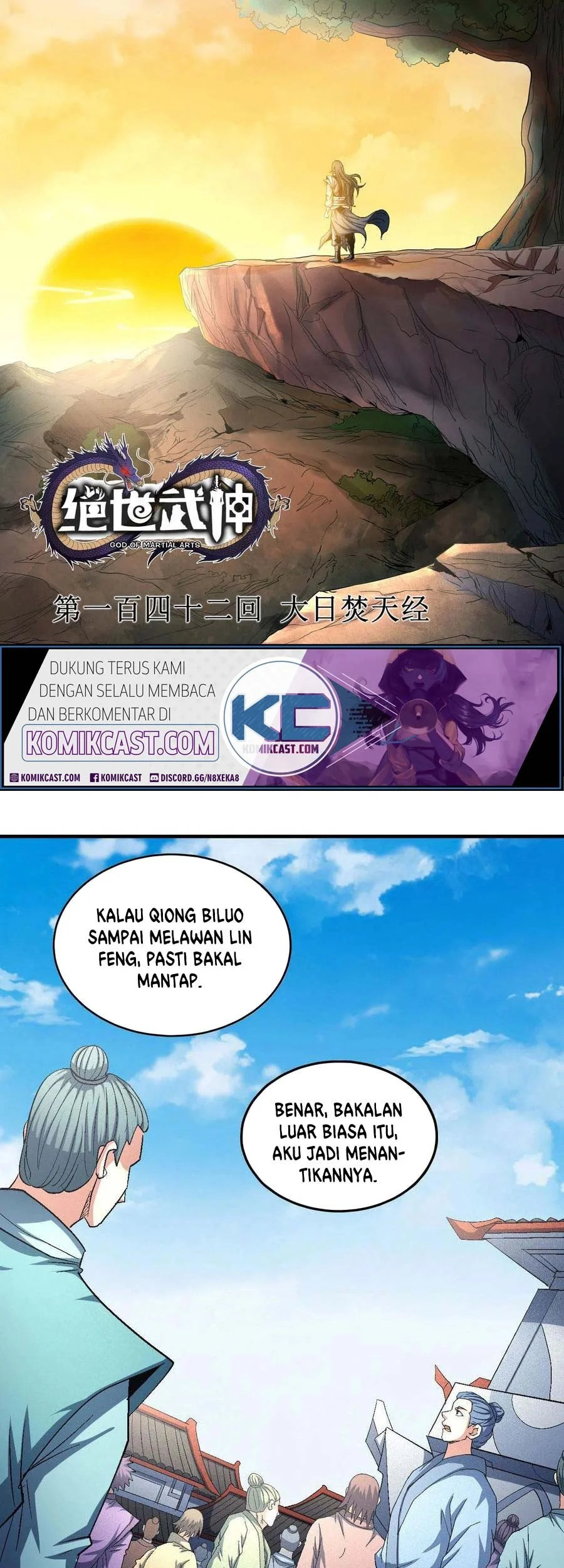 Manhua God of Martial Arts Chapter 424 gambar 2