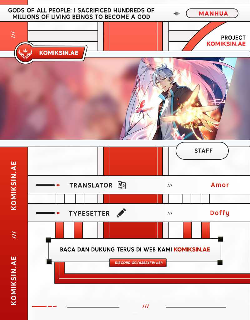 Komik Gods of All People: I Sacrificed Hundreds of Millions of Living Beings To Become a God Chapter 21 gambar 1