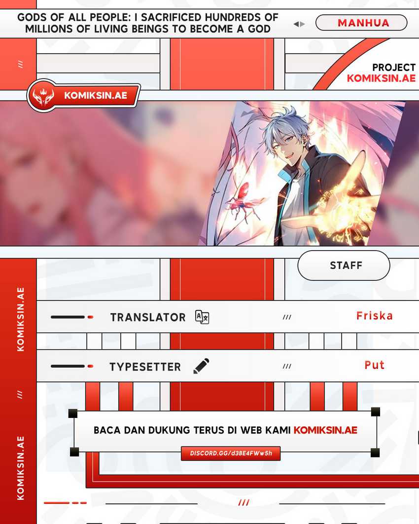 Komik Gods of All People: I Sacrificed Hundreds of Millions of Living Beings To Become a God Chapter 41 gambar 1
