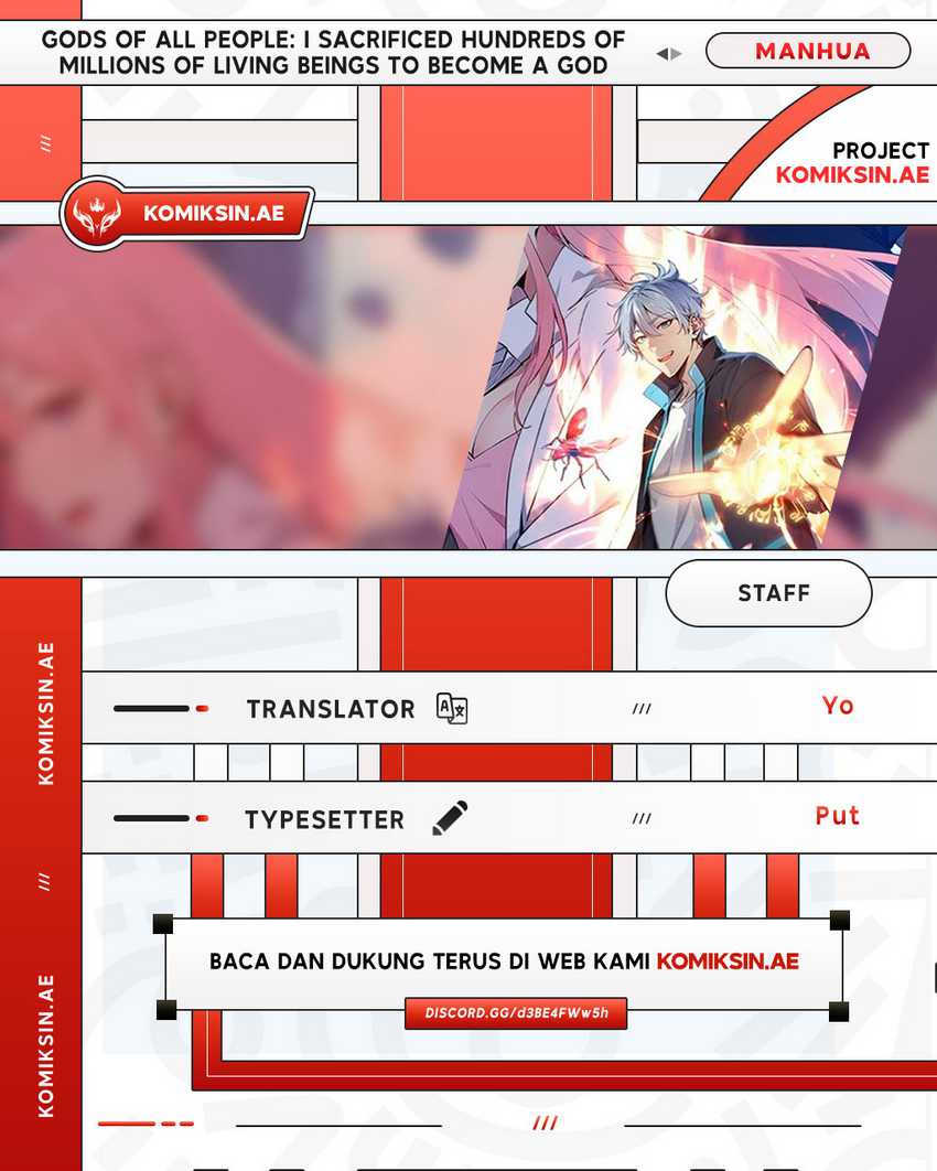 Komik Gods of All People: I Sacrificed Hundreds of Millions of Living Beings To Become a God Chapter 50 gambar 1