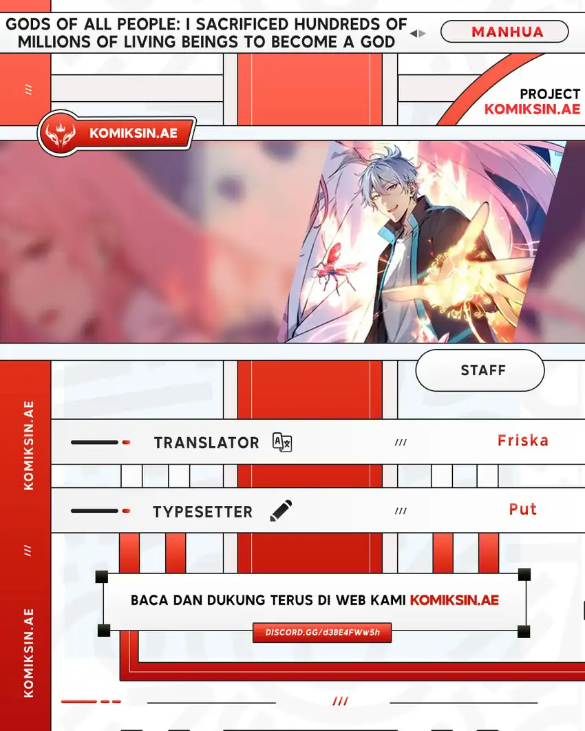 Komik Gods of All People: I Sacrificed Hundreds of Millions of Living Beings To Become a God Chapter 85 gambar 1