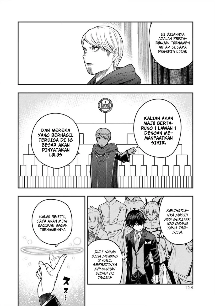Manga Gomi Ika da to Tsuihou Sareta Shiyounin, Jitsu wa Zense Kenja desu ~Shijou Saikyou no Kenja, Sekai Saikouhou no Gakuen ni Kayou~ Chapter 4 gambar 2