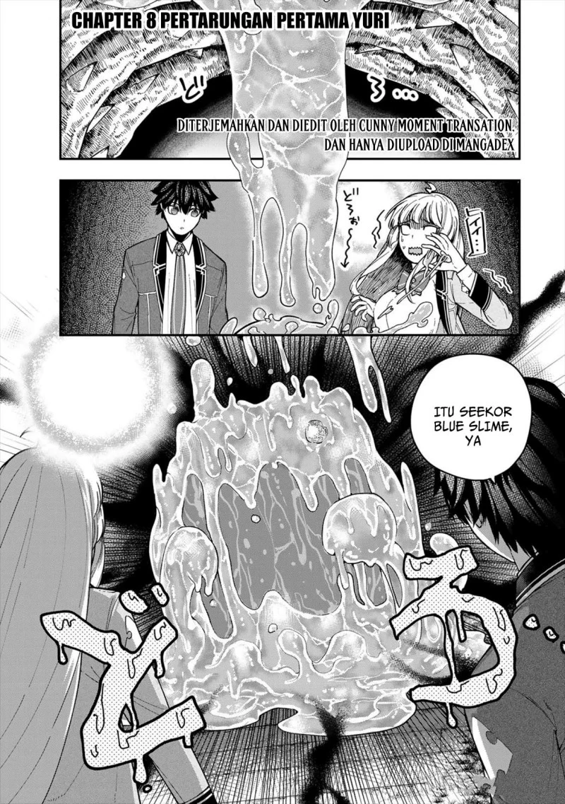 Komik Gomi Ika da to Tsuihou Sareta Shiyounin, Jitsu wa Zense Kenja desu ~Shijou Saikyou no Kenja, Sekai Saikouhou no Gakuen ni Kayou~ Chapter 8 gambar 1
