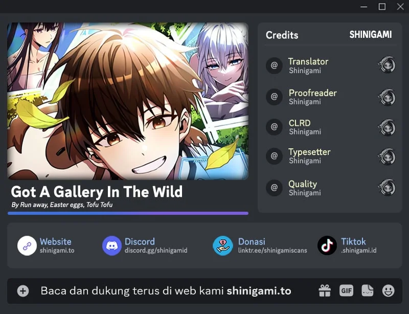 Komik Got A Gallery In The Wild Chapter 3 gambar 1
